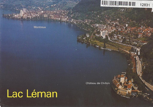 [1012831] Postcards 12831 Château de Chillon - Montreux - Territet