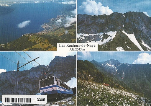 [1013305] Postcards 13305 Rochers de Naye