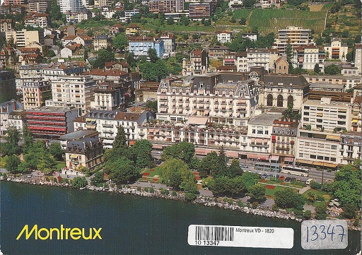 [1013347] Postcards 13347 Montreux