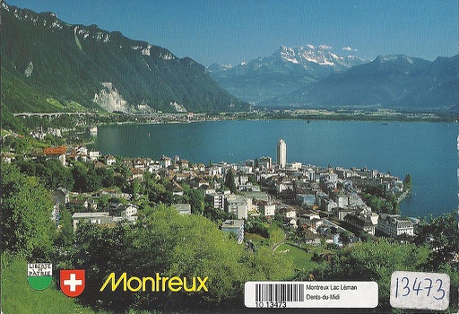 [1013473] Postcards 13473 Montreux, Dents-du-Midi