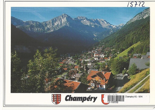 [1015722] Postcards 15722 Champéry