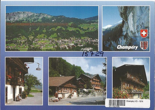 [1015729] Postcards 15729 Champéry