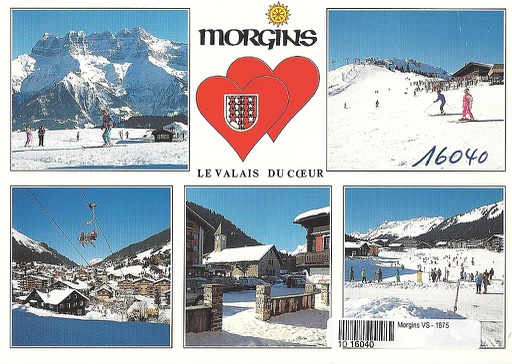 [1016040] Postcards 16030 w Morgins 