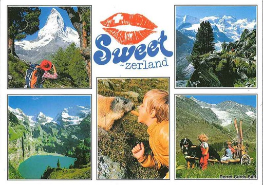 [1016056] Postcards 16056 - Sweet Zerland