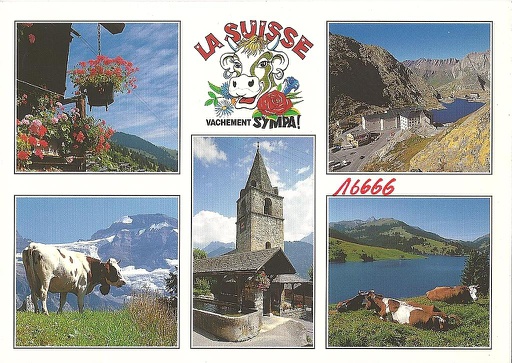 [1016666] Postcards 16030 w Morgins 