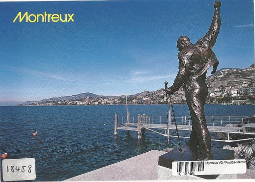 [1018458] Postcards 18458 Montreux Freddie Mercury