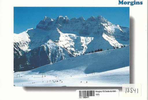 [1018541] Postcards 16030 w Morgins 