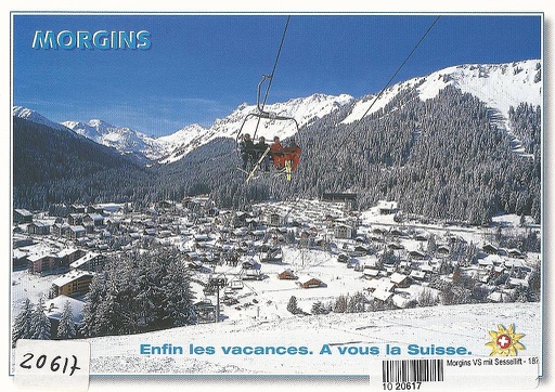 [1020617] Postcards 20617 w Morgins 