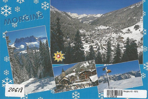 [1918.004] Postcards 16030 w Morgins 