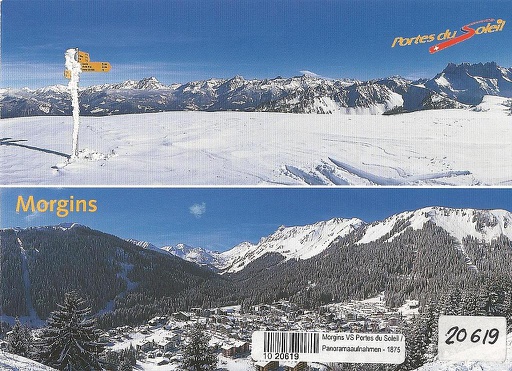 [1020619] Postcards 20619 w Morgins