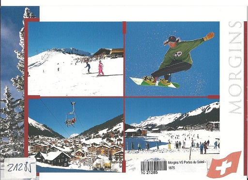 [1021285] Postcards 21285 w Morgins