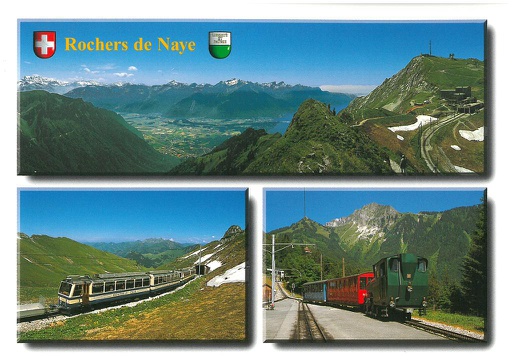 [1021917] Postcards 21917 Rochers de Naye