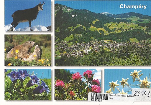 [1022598] Postcards 22598 Champéry