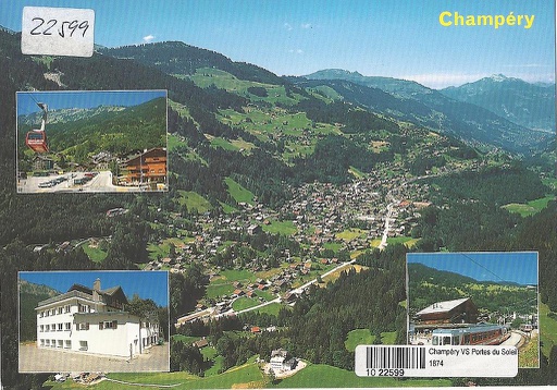 [1022599] Postcards 22599 Champéry