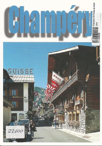 [1022600] Postcards 22600 Champéry