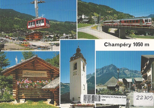 [1022709] Postcards 22709 Champéry