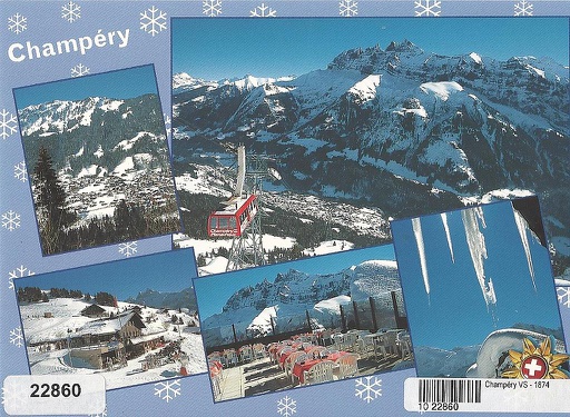 [1022860] Postcards 22860 w Champéry