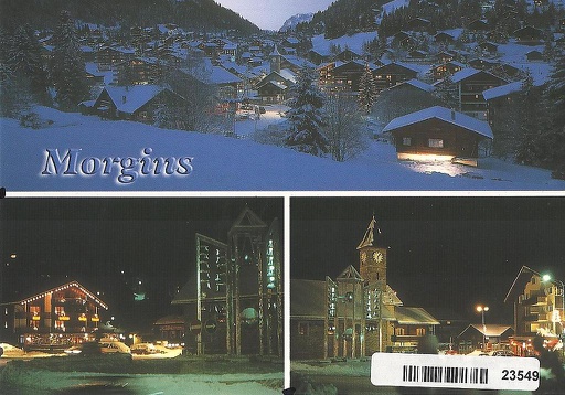 [6123549] Postcards 23549 w Morgins