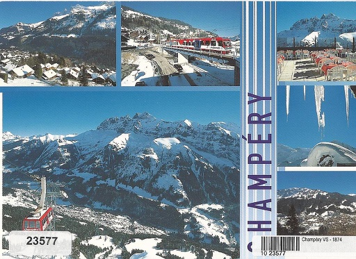 [1023577] Postcards 23577 w Champéry