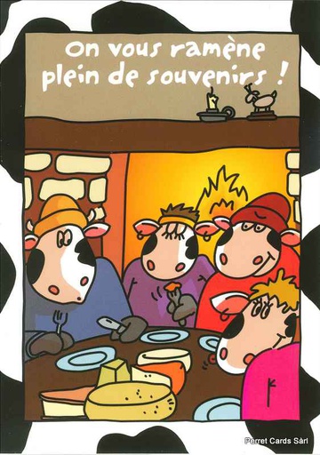 [1024695] Postcards 24695 w Vaches (On vous ramène plein de souvenirs)