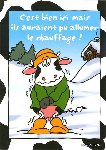 [1024701] Postcards 24701 w Vaches (C'est bien ici, mais...)