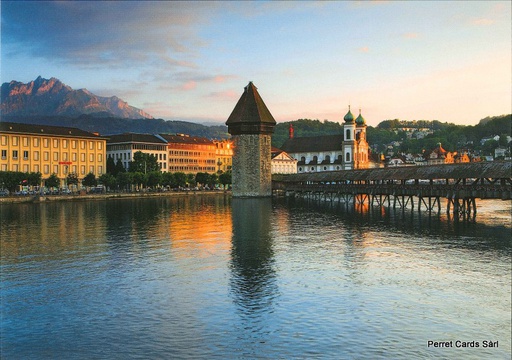 [1026561] Postcards 26561 Luzern Kapellbrücke