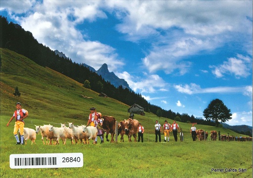 [1026840] Postcards 26840 Alpabzug