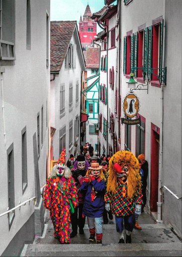 [1029128] Postcards 29128w Basel (Bâle, Carnaval)