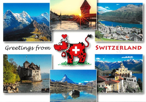 [1029277] Postcards 29277 Schweiz 'Greetings from Switzerland'