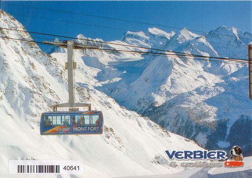 [6140641] Postcards 40641 w Verbier