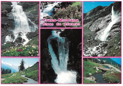 [6309910] Postcards 09910 Crans-Montana Bisse du Zittoret