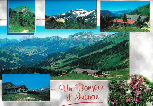 [6311785] Postcards 11785 Les Diablerets Un bonjour d'Isenau