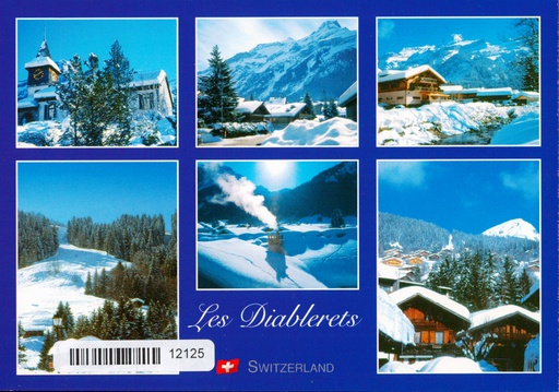 [6312125] Postcards 12125 w Les Diablerets