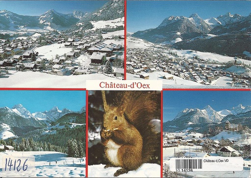 [1014652] Postcards 14652 w Château-d'Oex