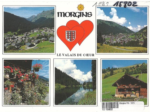 [1015802] Postcards 15802 Morgins 