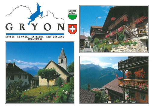 [1016274] Postcards 16274 Gryon, alpes vaudoises