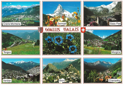 [1016479] Postcards 16479 Valais Wallis