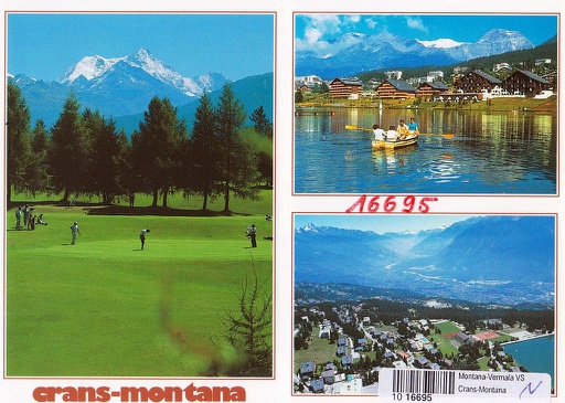 [1016695] Postcards 16695 Crans-Montana, Vermala