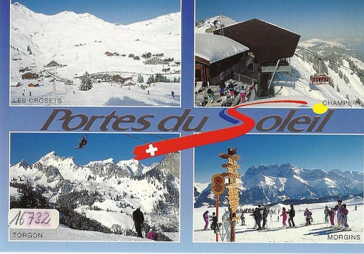 [1016732] Postcards 16732 w Les Crosets-Champéry-Torgon-Morgins