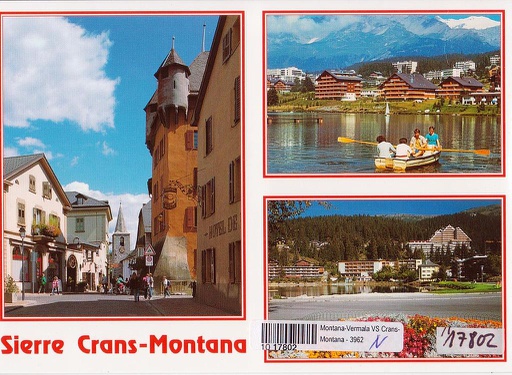 [1017802] Postcards 17802 Crans-Montana, Vermala