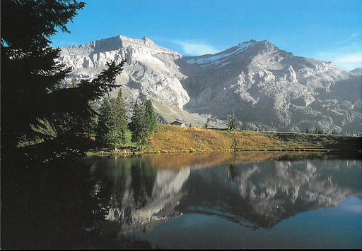 [1018740] Postcards 18740 Col du Pillon-Lac Retaud