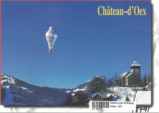 [1018791] Postcards 18791 w Château-d'Oex