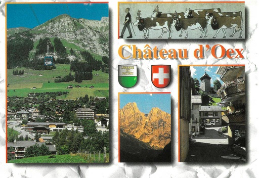 [1018973] Postcards 18973 Château-d'Oex