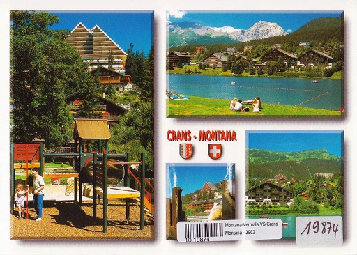 [1019874] Postcards 19874 Crans-Montana, Vermala