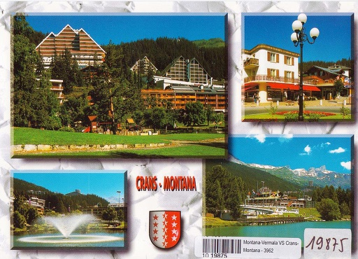 [1019875] Postcards 19875 Crans-Montana, Vermala