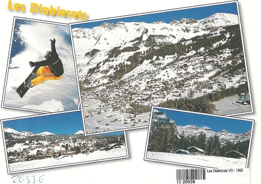 [1020556] Postcards 20556 w Les Diablerets