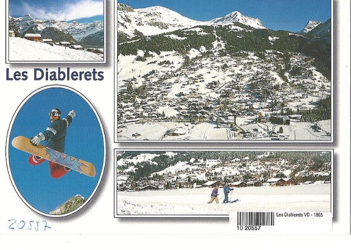 [1020557] Postcards 20557 w Les Diablerets