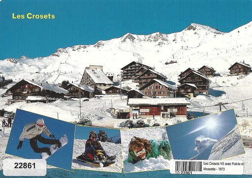 [1022861] Postcards 22861 w Les Crosets