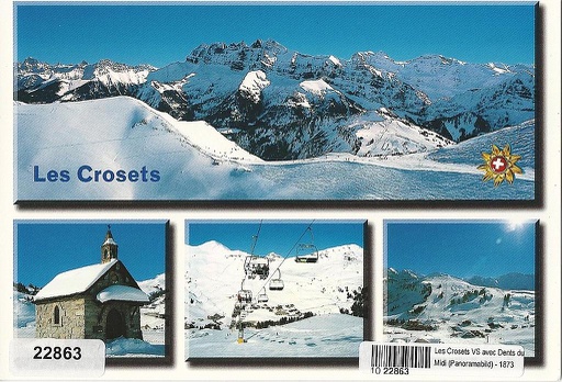 [1022863] Postcards 22863 w Les Crosets