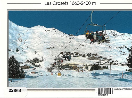 [1022864] Postcards 22864 w Les Crosets